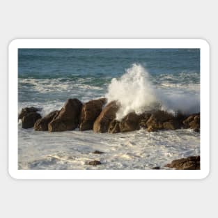 Sea spray. Sticker